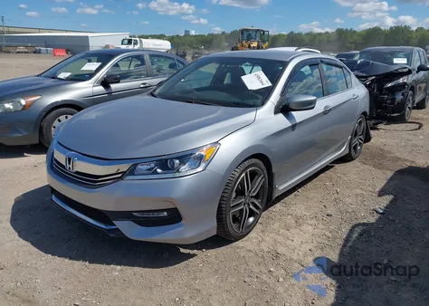 2016 Honda Accord Sport from USA, damaged, VIN 1HGCR2F53GA052858